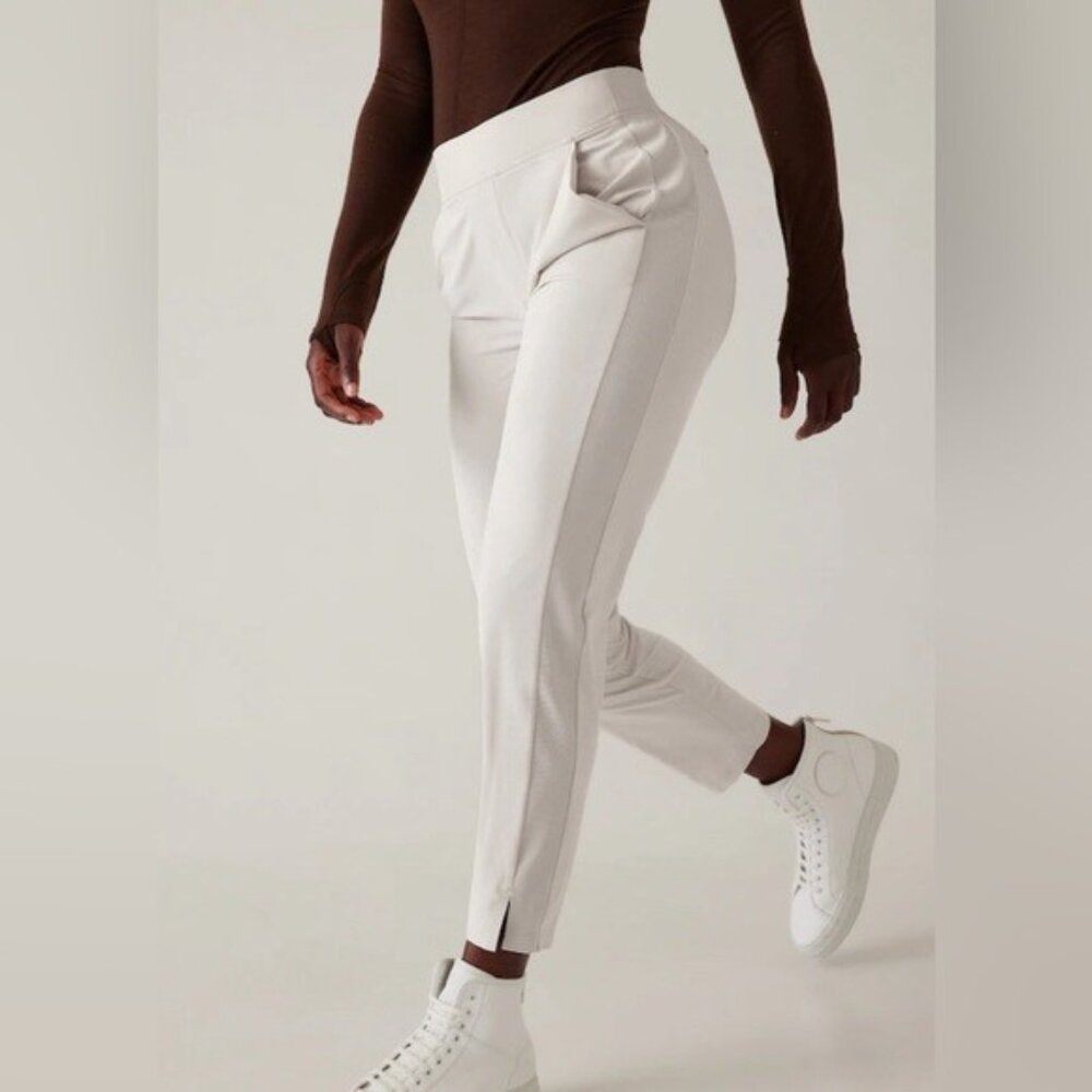 Women's Cream Track Pants Joggers